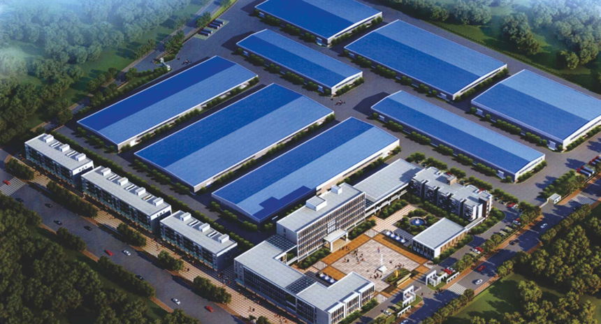 生產基地鳥瞰圖